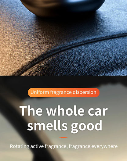 Car Air Freshener Solar Energy Air Purifier for Car Interior Autorotation Decoration Perfume Diffuser Interplanetary Suspension