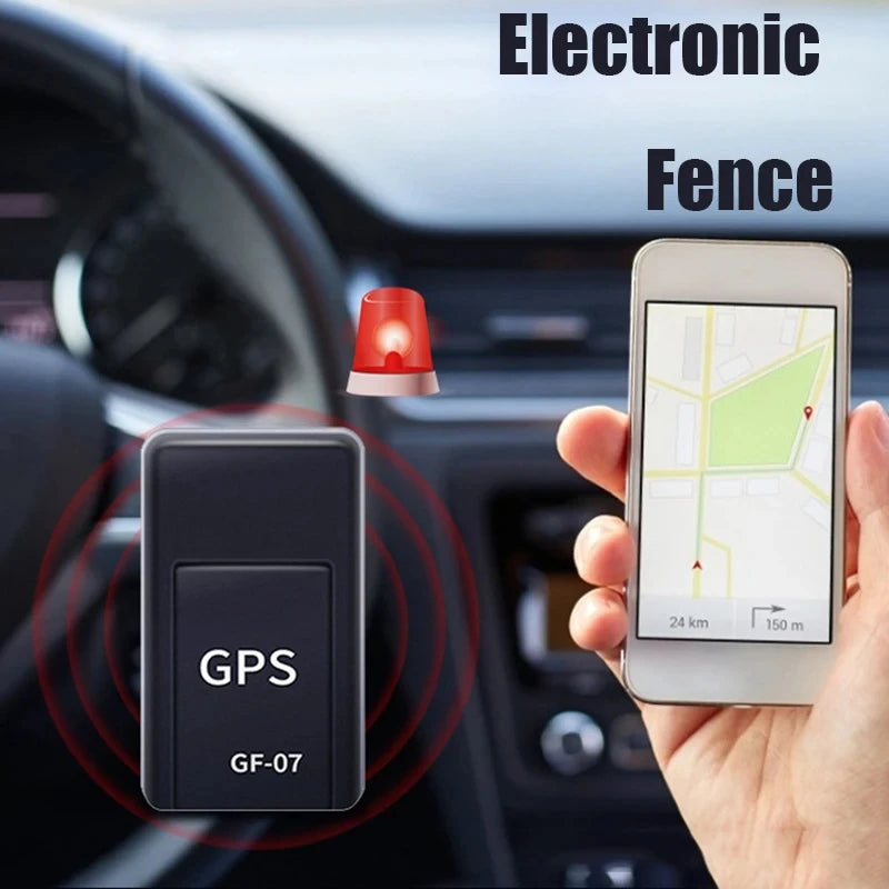 Mini Car GPS Tracker GF07 GPS Position APP Strong Magnetic GPS Tracking Device Anti-lost Vehicle GPS Locator
