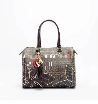 CH Ladies Bucket Bag Luxury Brand Designer New Ladies Large Capacity Exquisite Floral Pattern Travel Banquet High Grade Handbag