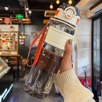 1000ml Sports Water Bottle Large Capacity Plastic Straw Water Cup High Value Outdoor Camping Drinking Tools