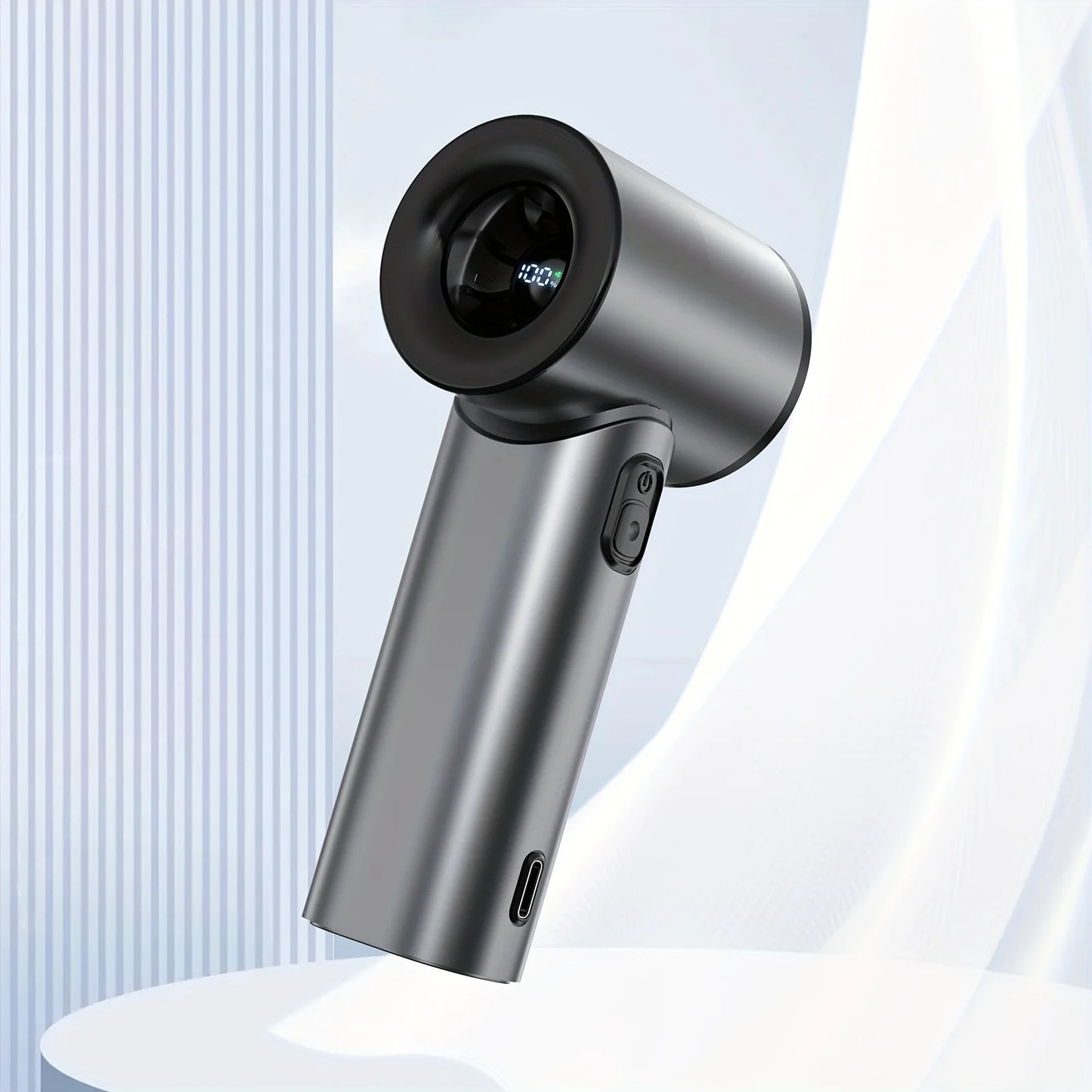 Rechargeable Handheld Fan, Stylish Design, Portable High Speed Fan - Small and Powerful for Outdoor Sports, Travel, Camping