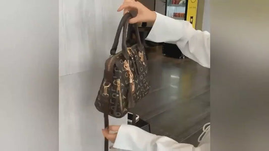 Fashion English Letter Handbag Women PU Leather Tassel Top-handle Bag Luxury Shoulder Bag Large Capacity Lady Tote Design Purse
