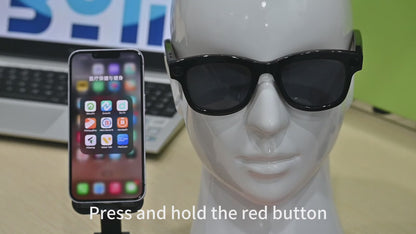 2025 New AI Smart Glasses 8MP HD Camera Sunglasses Photos Video Recorder dual-microphone Anti-blue Smart Waterproof Glasses