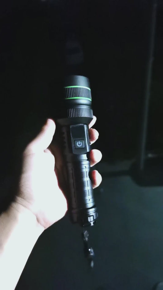 Strong Light Lantern High Power LED Flashlight USB Rechargeable Powerful Tactical Torch Super Long Range Lamp Outdoor Fishing
