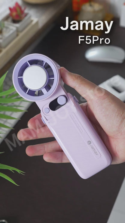 Portable Handheld fan Strong Wind 199 Gear Wind speed LED Digital Display Adjustable Turbo Portable Outdoor Handheld 8000mAh