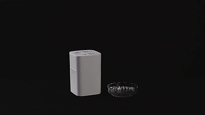 Air Purifier Smoke Odor Negative Ion Generator Household HEPA Air Purifier Efficient Purifying Air Formaldehyde for Car and Room