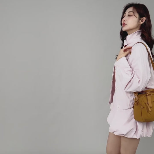 Ladies Casual Shoulder Bag, Large Capacity Commuter Crossbody Bag, Simple and Durable Handbag, Nylon Material, Adjustable